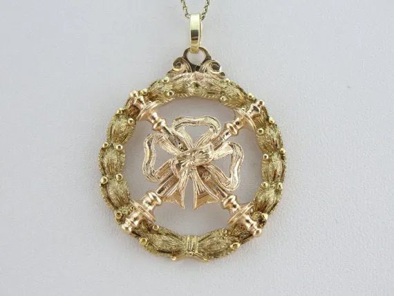 Market Square Jewelers PreStyled Sets Rosy Yellow Gold Antique Mason Medal