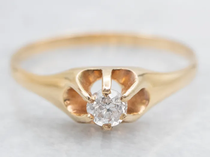 Market Square Jewelers Rings Antique Diamond Solitaire Engagement Ring Beautiful Old Mine Cut Diamond Market Square Jewelers Rings Antique Diamond Solitaire Engagement Ring Beautiful Old Mine Cut Diamond