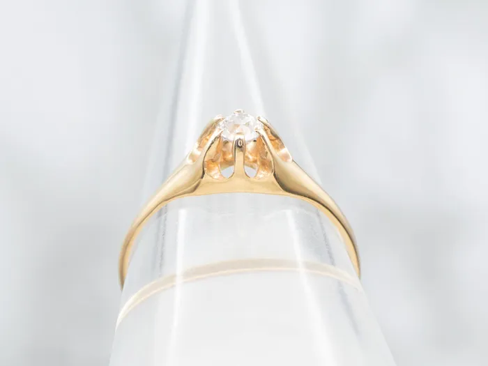 Market Square Jewelers Rings Antique Diamond Solitaire Engagement Ring Beautiful Old Mine Cut Diamond Market Square Jewelers Rings Antique Diamond Solitaire Engagement Ring Beautiful Old Mine Cut Diamond