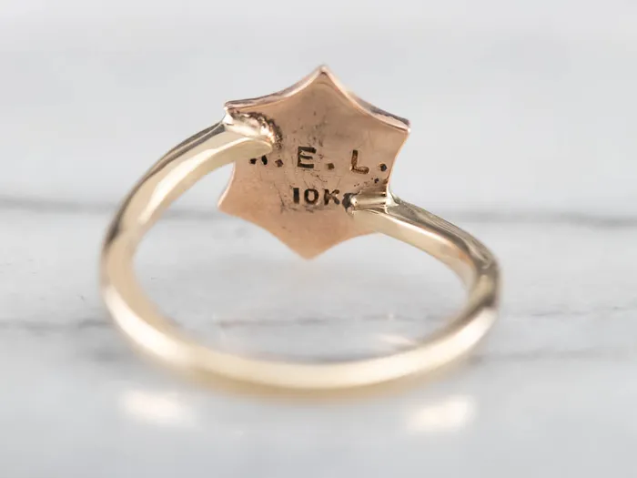Market Square Jewelers Rings Antique NBY Enamel and Seed Pearl Ring Market Square Jewelers Rings Antique NBY Enamel and Seed Pearl Ring