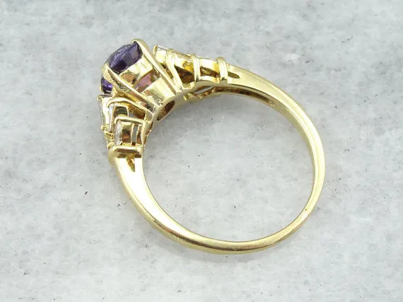 Market Square Jewelers Rings Purple Ceylon Sapphire in Starburst Diamond Ring Market Square Jewelers Rings Purple Ceylon Sapphire in Starburst Diamond Ring