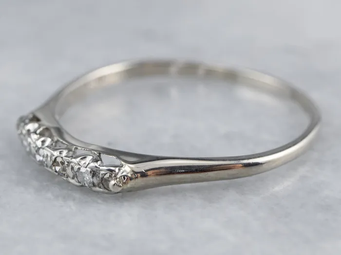 Market Square Jewelers Rings White Gold Vintage Diamond Band Market Square Jewelers Rings White Gold Vintage Diamond Band