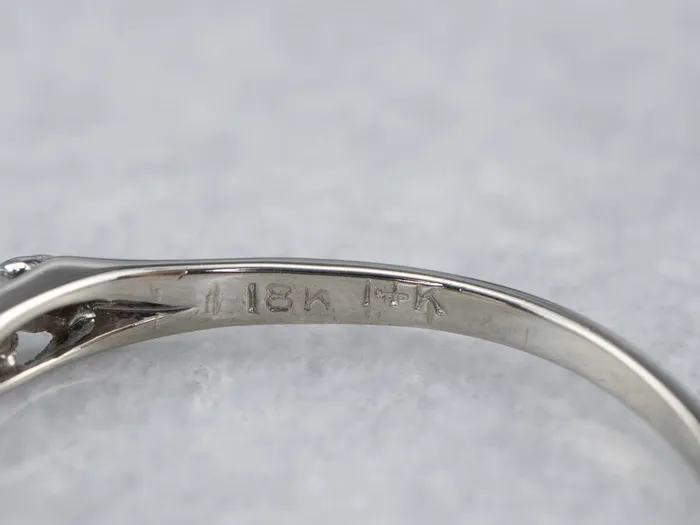 Market Square Jewelers Rings White Gold Vintage Diamond Band Market Square Jewelers Rings White Gold Vintage Diamond Band