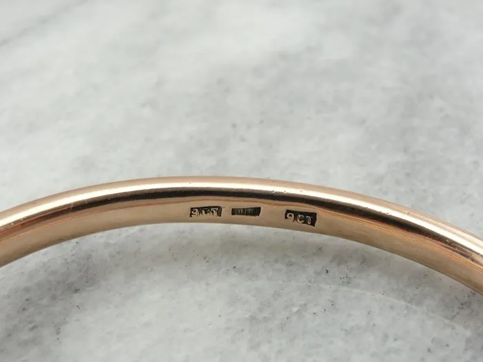 Market Square Jewelers Rose Gold English Bangle Bracelet Bracelets Market Square Jewelers Rose Gold English Bangle Bracelet Bracelets
