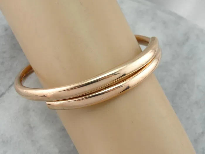 Market Square Jewelers Rose Gold English Bangle Bracelet Bracelets Market Square Jewelers Rose Gold English Bangle Bracelet Bracelets
