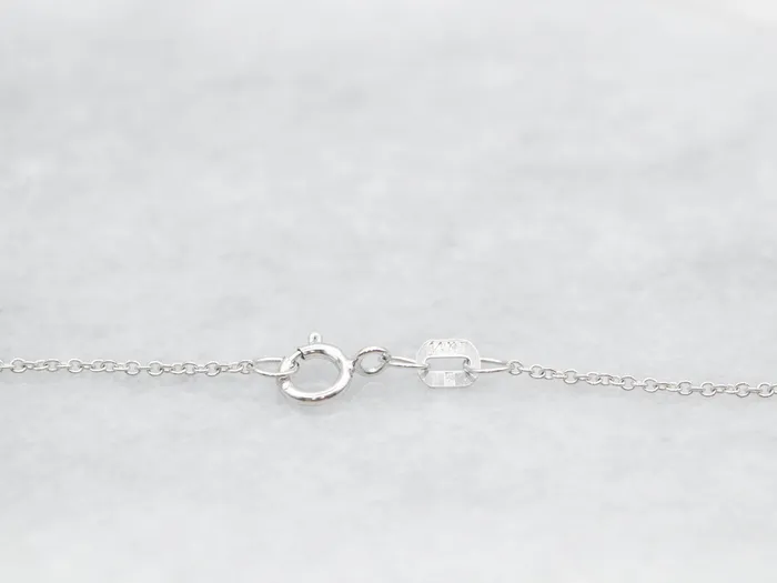 Market Square Jewelers Sapphire and Diamond Pendant Necklace Necklaces