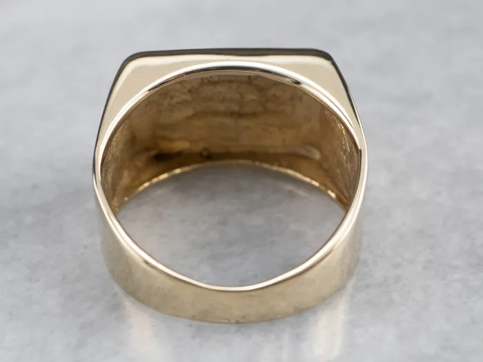Market Square Jewelers Vintage 14K Gold Signet Ring Rings Market Square Jewelers Vintage 14K Gold Signet Ring Rings