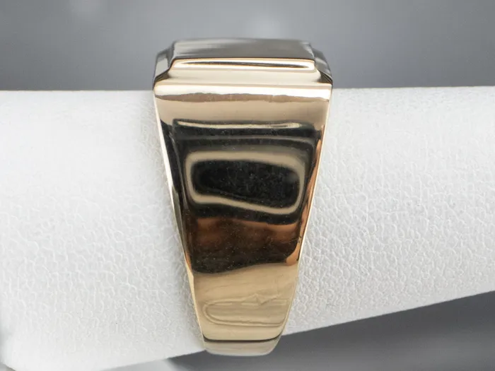 Market Square Jewelers Vintage 14K Gold Signet Ring Rings Market Square Jewelers Vintage 14K Gold Signet Ring Rings