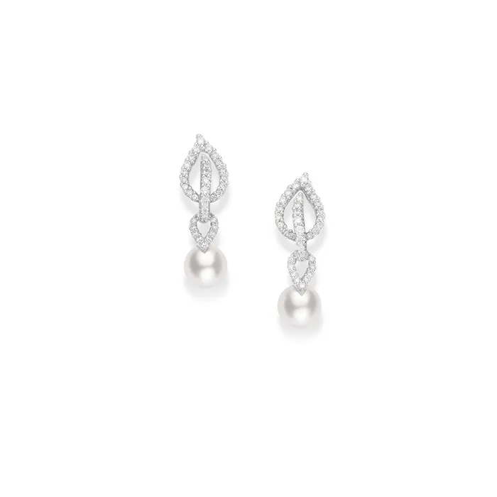 Mikimoto Akoya Cultured Pearl Earrings Mikimoto Earrings