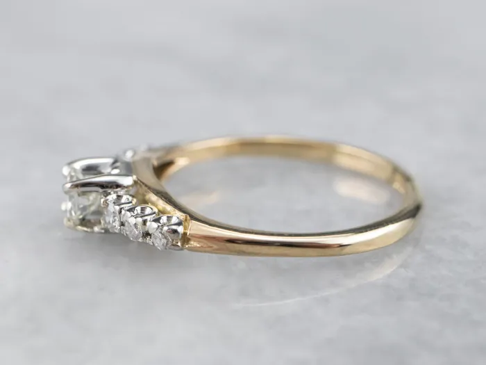 MSJ Office Old European Cut Diamond Engagement Ring Rings MSJ Office Old European Cut Diamond Engagement Ring Rings