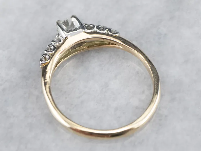 MSJ Office Old European Cut Diamond Engagement Ring Rings MSJ Office Old European Cut Diamond Engagement Ring Rings