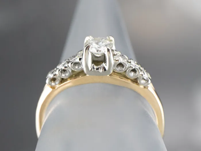 MSJ Office Old European Cut Diamond Engagement Ring Rings MSJ Office Old European Cut Diamond Engagement Ring Rings