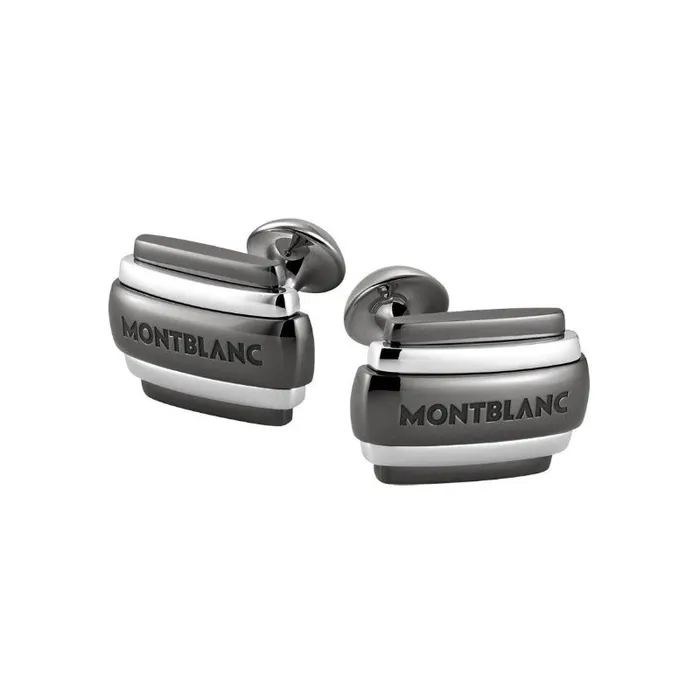 Necklaces Contemporary Sterling Silver and Stainless Steel Cufflinks Montblanc Necklaces Contemporary Sterling Silver and Stainless Steel Cufflinks Montblanc