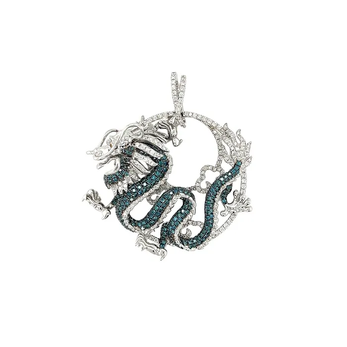 Necklaces Diamond Dragon Pendant Chain is not included CH Collection