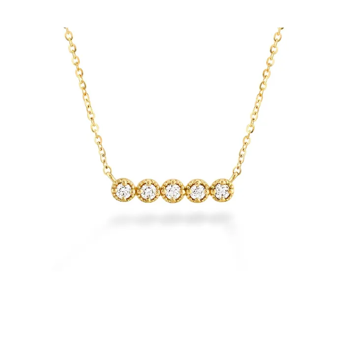 Necklaces Hearts On Fire Liliana Milgrain Diamond Bar Necklace Hearts on Fire Necklaces Hearts On Fire Liliana Milgrain Diamond Bar Necklace Hearts on Fire