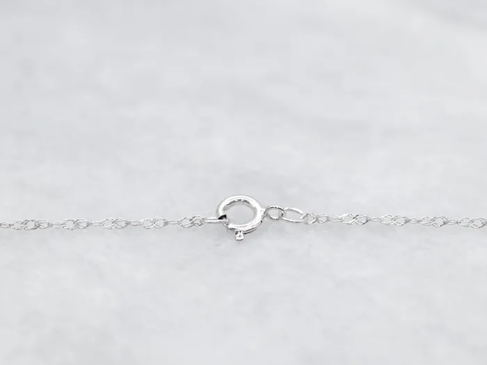 Necklaces Market Square Jewelers White Gold Pink Spinel Halo Pendant Necklace