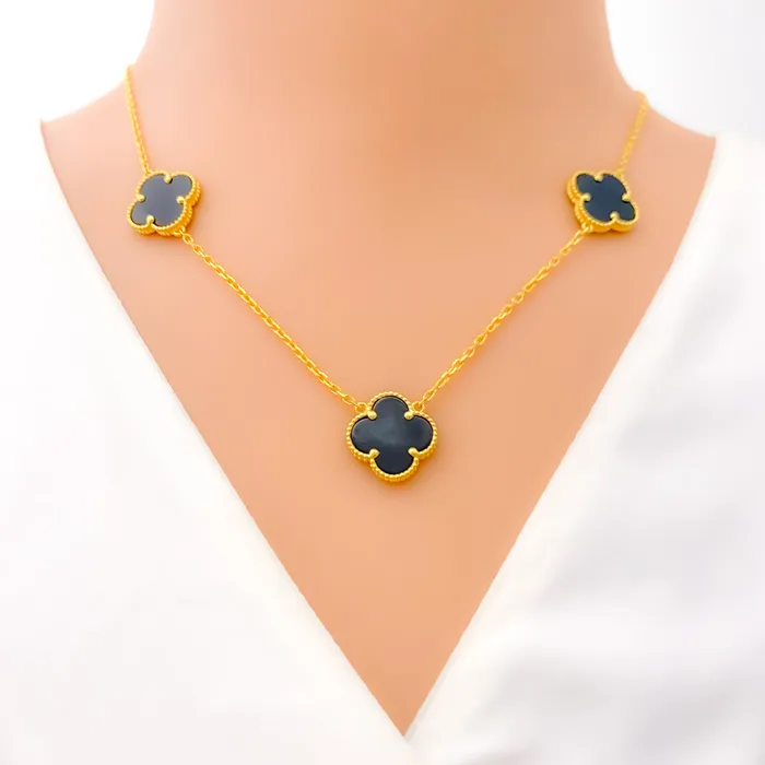 Opulent Dressy 21k Gold Necklace Andaaz Jewelers Necklaces
