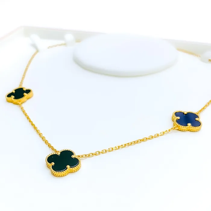 Opulent Dressy 21k Gold Necklace Andaaz Jewelers Necklaces