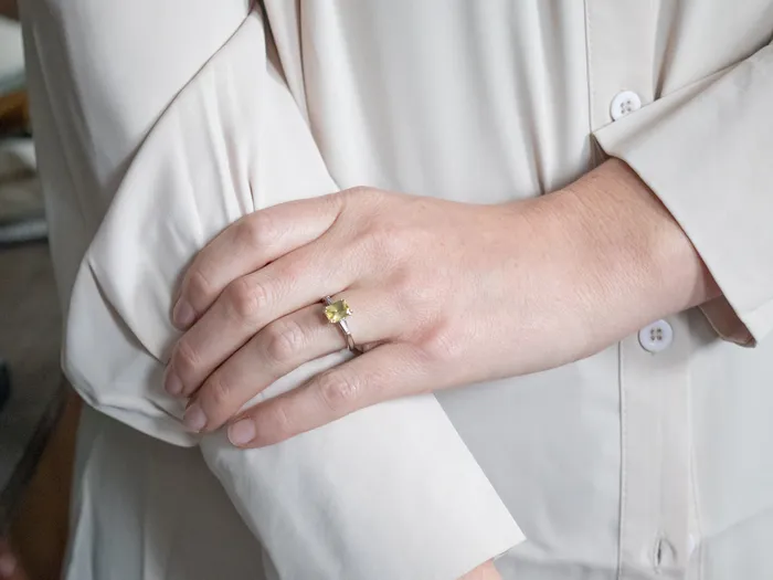 Platinum Yellow Sapphire and Diamond Ring Market Square Jewelers Rings Platinum Yellow Sapphire and Diamond Ring Market Square Jewelers Rings