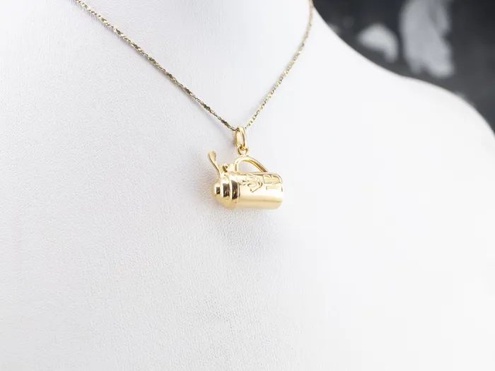 PreStyled Sets Vintage 18K Gold Beer Stein Charm Market Square Jewelers PreStyled Sets Vintage 18K Gold Beer Stein Charm Market Square Jewelers