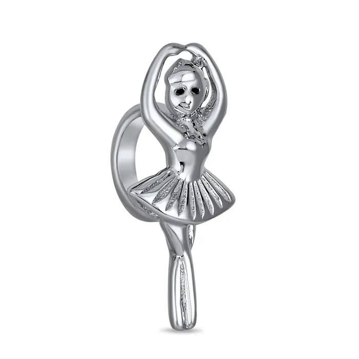 Prima Ballerina Charm Bead Sterling Silver for European Bracelet BlingJewelry Wholesale Bracelets Prima Ballerina Charm Bead Sterling Silver for European Bracelet BlingJewelry Wholesale Bracelets