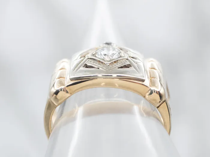 Retro Era Old Mine Cut Diamond Mens Masonic Ring Market Square Jewelers Rings Retro Era Old Mine Cut Diamond Mens Masonic Ring Market Square Jewelers Rings