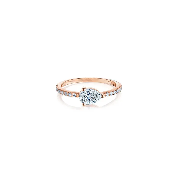 Rings CH Collection Pear Brilliant Cut Diamond Ring