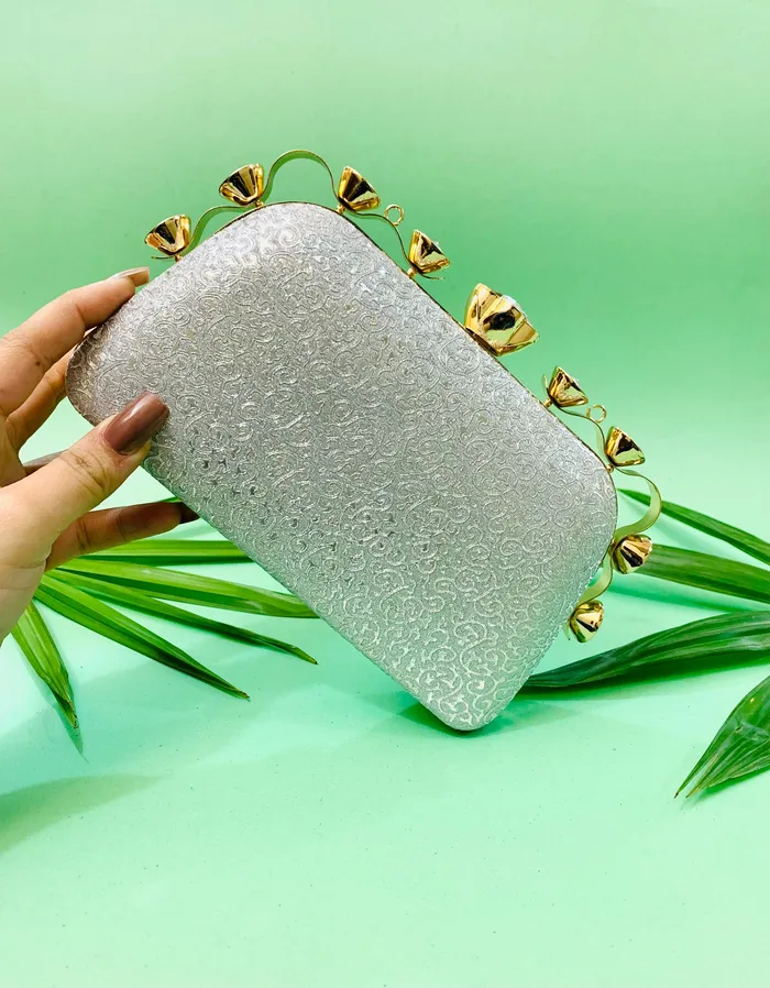 Rings KJ Fancy Clutch1007 Silver
