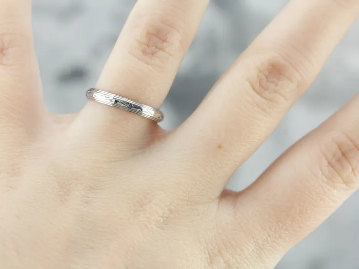 Rings Market Square Jewelers Patterned White Gold Wedding Band Rings Market Square Jewelers Patterned White Gold Wedding Band