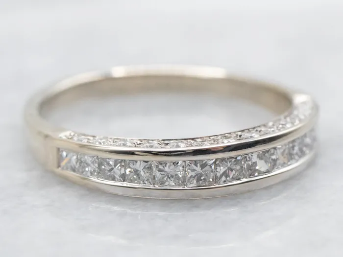 Rings Market Square Jewelers Princess Cut Diamond Wedding Band Rings Market Square Jewelers Princess Cut Diamond Wedding Band