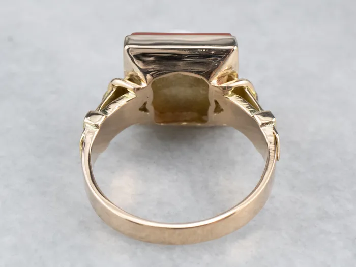 Rings Market Square Jewelers Vintage Hardstone Cameo Gold Ring Rings Market Square Jewelers Vintage Hardstone Cameo Gold Ring