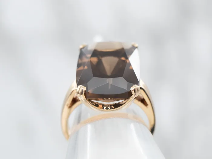 Rings Market Square Jewelers Vintage Smoky Quartz Cocktail Ring Rings Market Square Jewelers Vintage Smoky Quartz Cocktail Ring