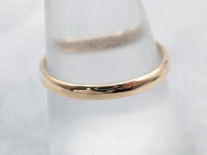 Rings Vintage Yellow Gold Plain Wedding Band Market Square Jewelers Rings Vintage Yellow Gold Plain Wedding Band Market Square Jewelers