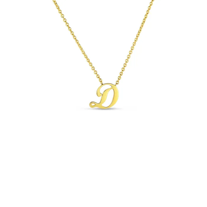 Roberto Coin Necklaces Roberto Coin Letter D Necklace