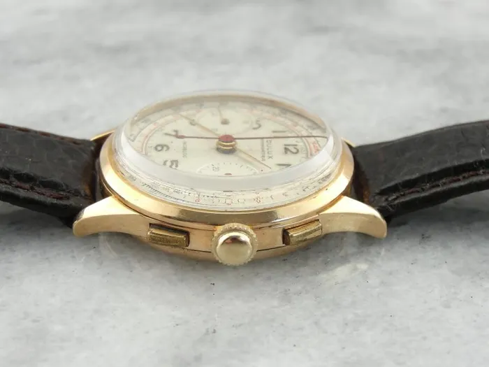 Rose Gold Dulux 1950s Rose Gold Wrist Watch Market Square Jewelers Earrings Rose Gold Dulux 1950s Rose Gold Wrist Watch Market Square Jewelers Earrings