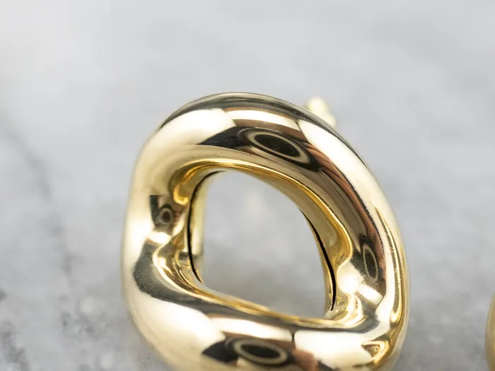 Sculptural 18K Gold Stud Earrings Market Square Jewelers Earrings Sculptural 18K Gold Stud Earrings Market Square Jewelers Earrings