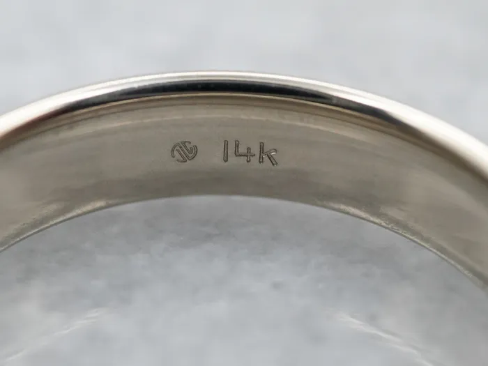 White Gold Milgrain Edge Wedding Band Market Square Jewelers Rings White Gold Milgrain Edge Wedding Band Market Square Jewelers Rings