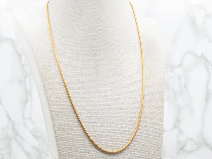 Woven 22Karat Gold Box Chain Market Square Jewelers PreStyled Sets
