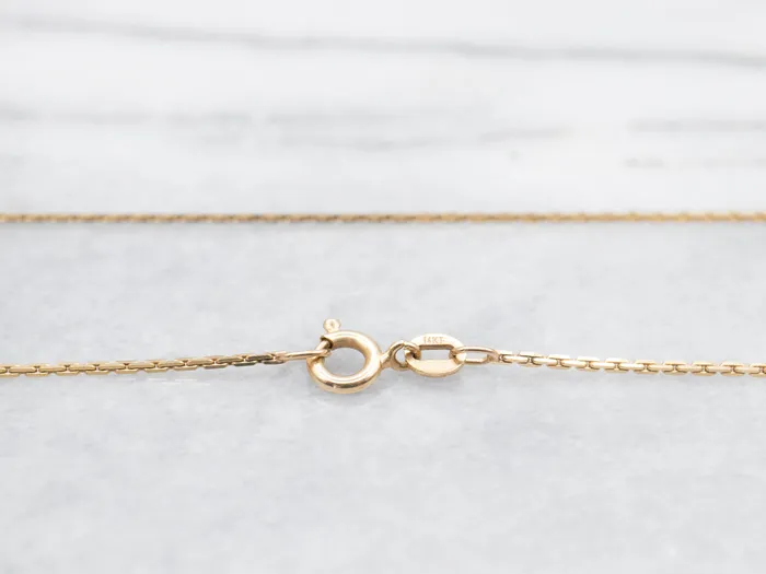 Yellow Gold Boston Link Chain Market Square Jewelers PreStyled Sets