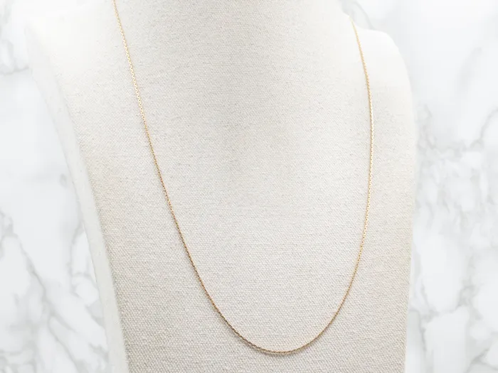 Yellow Gold Boston Link Chain Market Square Jewelers PreStyled Sets