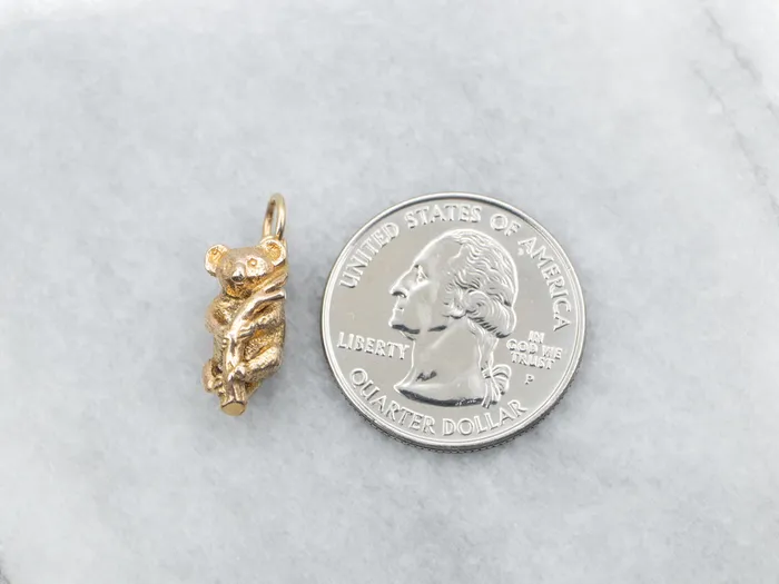 Yellow Gold Koala Charm Market Square Jewelers Charm Necklaces Yellow Gold Koala Charm Market Square Jewelers Charm Necklaces