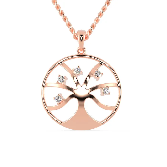 015 TCW Round Moissanite Wedding Pendant Tree Life Pendant Diamondrensu Necklaces 015 TCW Round Moissanite Wedding Pendant Tree Life Pendant Diamondrensu Necklaces