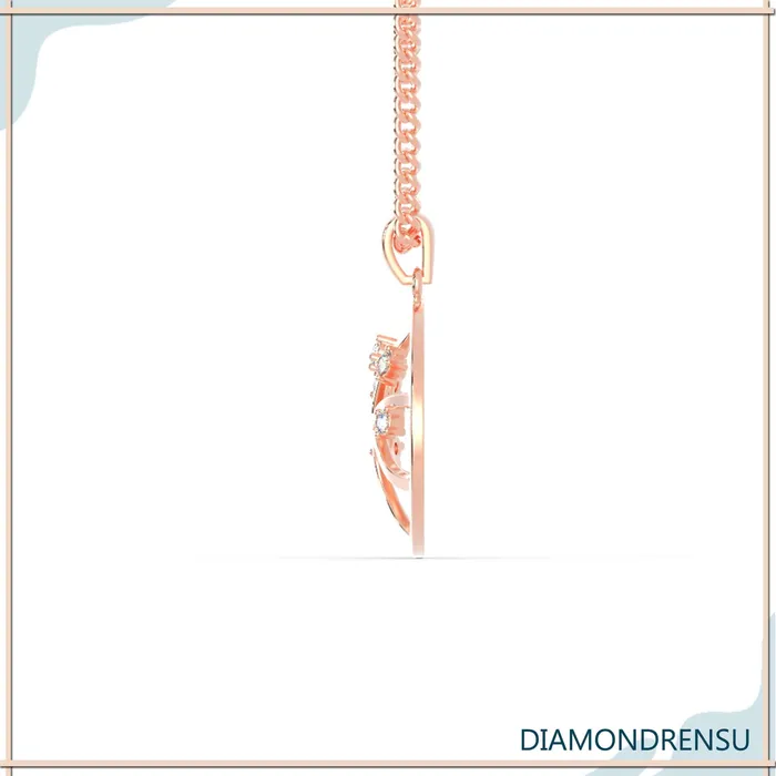 015 TCW Round Moissanite Wedding Pendant Tree Life Pendant Diamondrensu Necklaces 015 TCW Round Moissanite Wedding Pendant Tree Life Pendant Diamondrensu Necklaces