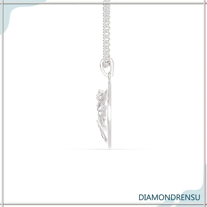 015 TCW Round Moissanite Wedding Pendant Tree Life Pendant Diamondrensu Necklaces 015 TCW Round Moissanite Wedding Pendant Tree Life Pendant Diamondrensu Necklaces
