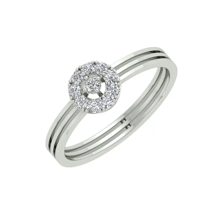18k White Gold and Diamond Fancy Ring in size 55 and total gold weight of 133g Gold Palace Rings 18k White Gold and Diamond Fancy Ring in size 55 and total gold weight of 133g Gold Palace Rings
