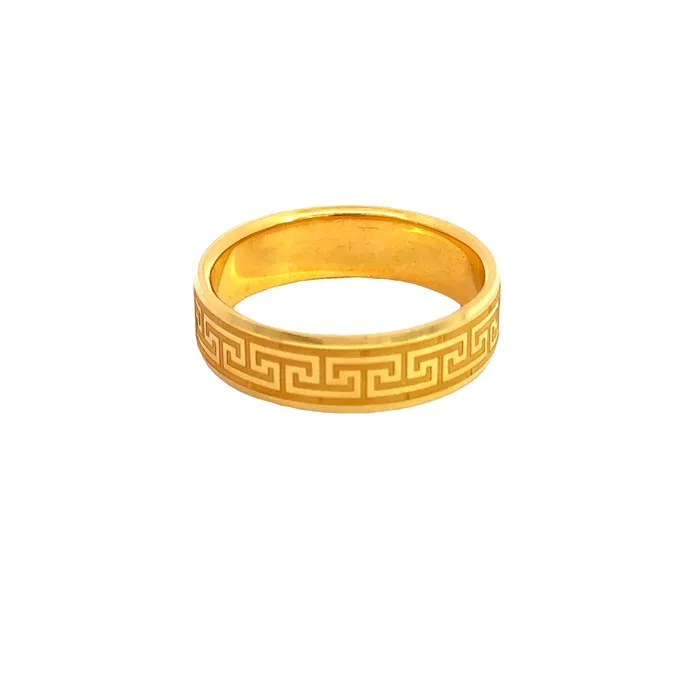 22k Yellow Gold Elegant Timeless Wedding Band Ring measuring 95 x 6mm thickness Gold Palace Rings 22k Yellow Gold Elegant Timeless Wedding Band Ring measuring 95 x 6mm thickness Gold Palace Rings