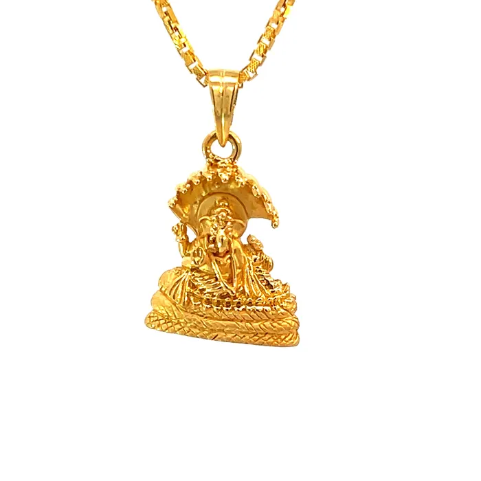 22k Yellow Gold Religious Ganesh Medium Pendants with gold weight of 621g Gold Palace PreStyled Sets 22k Yellow Gold Religious Ganesh Medium Pendants with gold weight of 621g Gold Palace PreStyled Sets