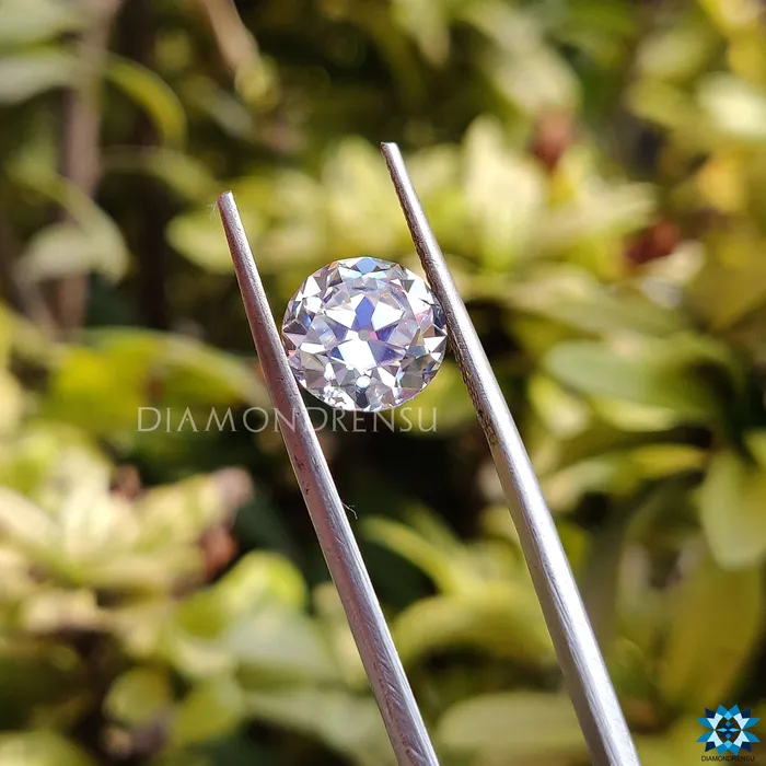 30 MM to 110 MM Round Old European Cut Loose Moissanite For Any Type of Jewelry Diamondrensu Necklaces