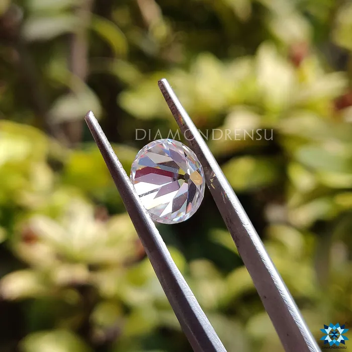 30 MM to 110 MM Round Old European Cut Loose Moissanite For Any Type of Jewelry Diamondrensu Necklaces