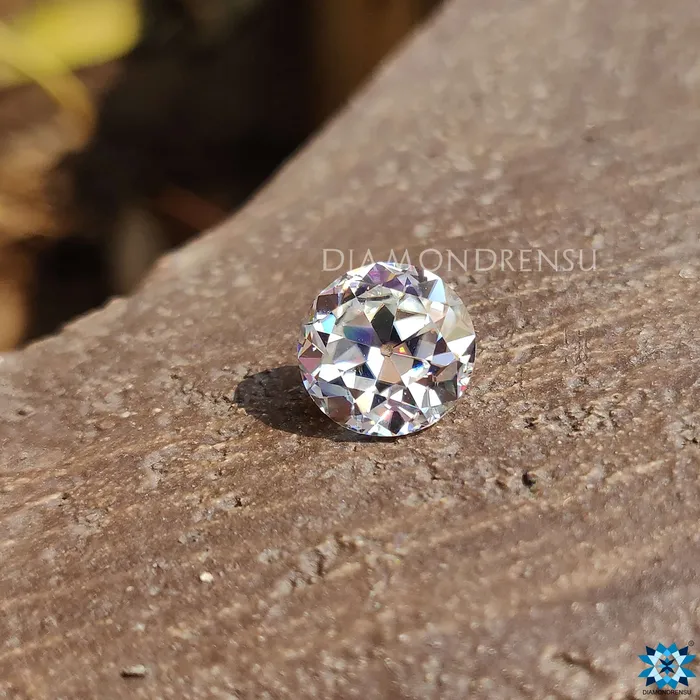30 MM to 110 MM Round Old European Cut Loose Moissanite For Any Type of Jewelry Diamondrensu Necklaces